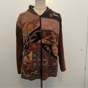 Rising Tide zip up jacket